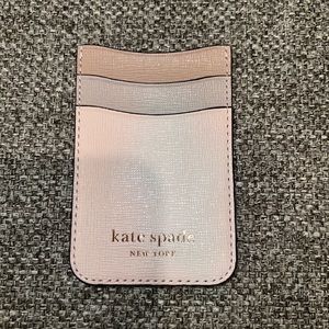Kate spade sticker pocket phone wallet